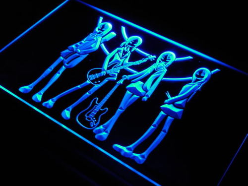 Guitar Girls Wanted Rock n Roll Neon Light Sign